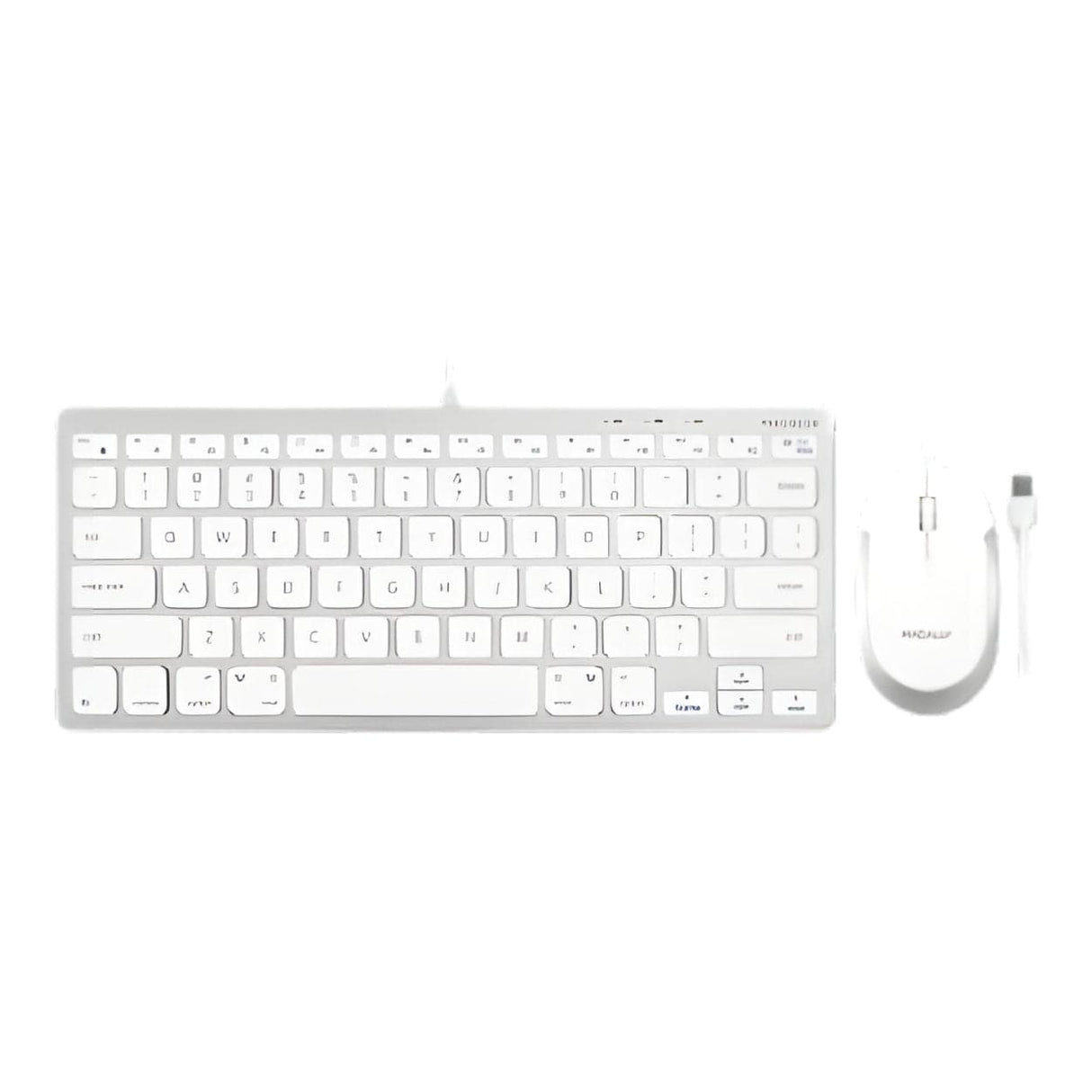 Macally USB Wired Slim Keyboard and Mouse Combo For Mac SLIMKEYCACOMBO