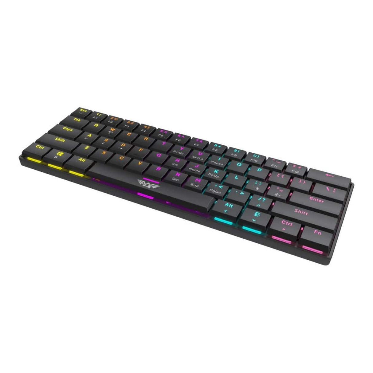 Armaggeddon SMK-1C Psychsparrow Mechanical Keyboard Low Profile Silent Gaming Keyboard Linear SMK1CBLINE