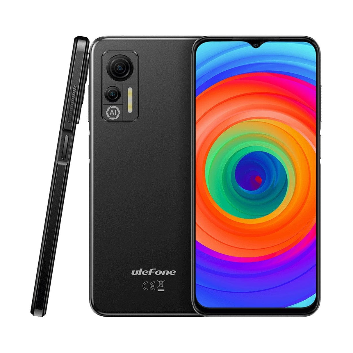 Ulefone Note 14 6.5-inch Smartphone - MT6761VWB 64GB ROM 4GB RAM Android 12 Black