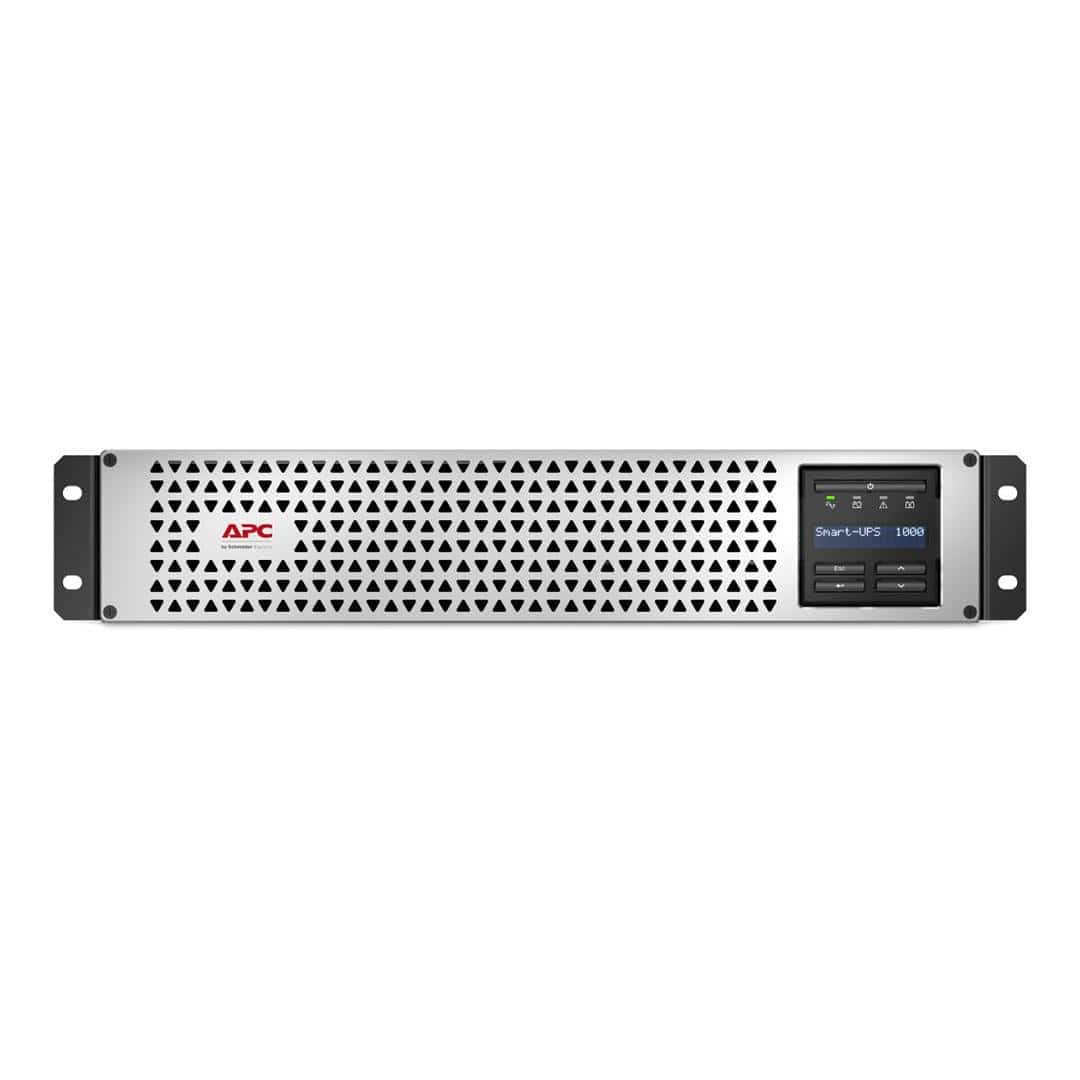 APC Smart-UPS 1000VA 230V Lithium-ion 6x IEC C13 Outlet 2U Line Interactive Rackmount UPS SMTL1000RMI2UC
