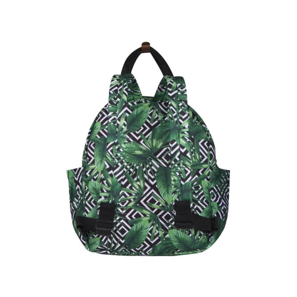 SupaNova Gisele Geojungle Notebook Backpack Green SN-1013-GN