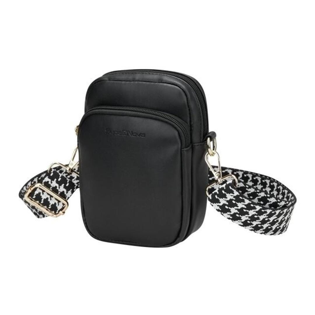 SupaNova Donna Device Cross Body Bag Black SN-1055-BK