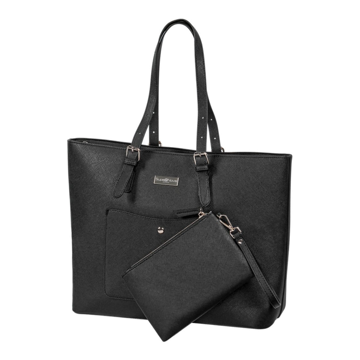 Supanova Madame 15.6-inch Notebook Tote Bag Black SN-1093-BK