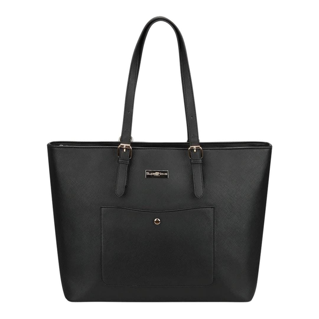 Supanova Madame 15.6-inch Notebook Tote Bag Black SN-1093-BK