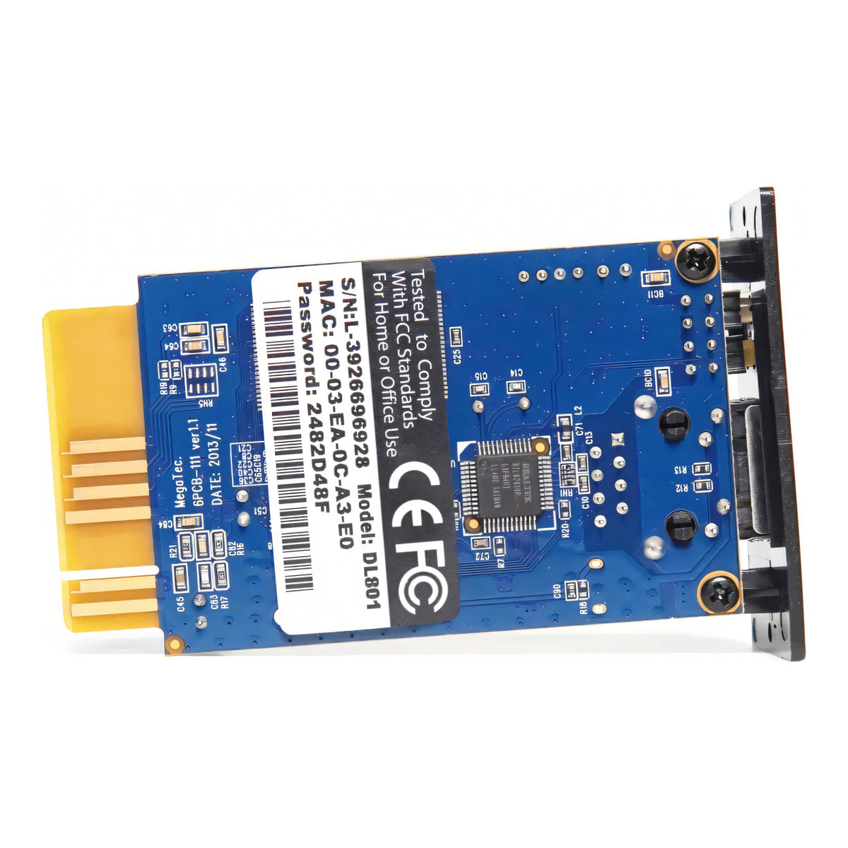 Acconet Rackmount UPS SNMP Module SNMP Card UPS DL801