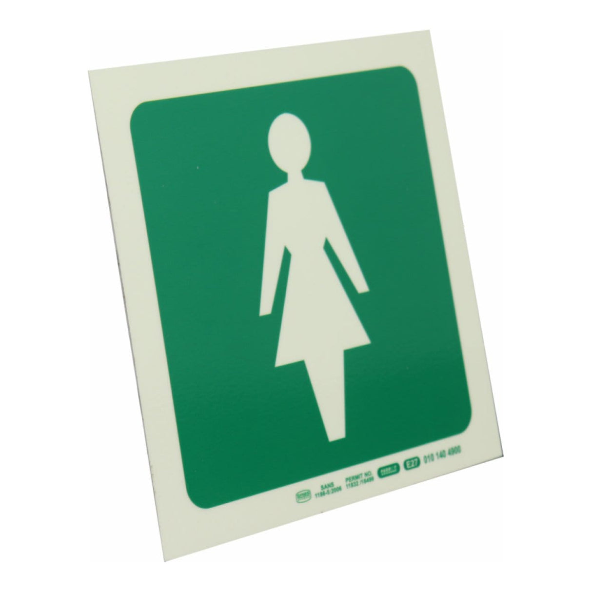 Parrot Photoluminescent 190mm Safety Sign E27 Female Symbol SNP19E27