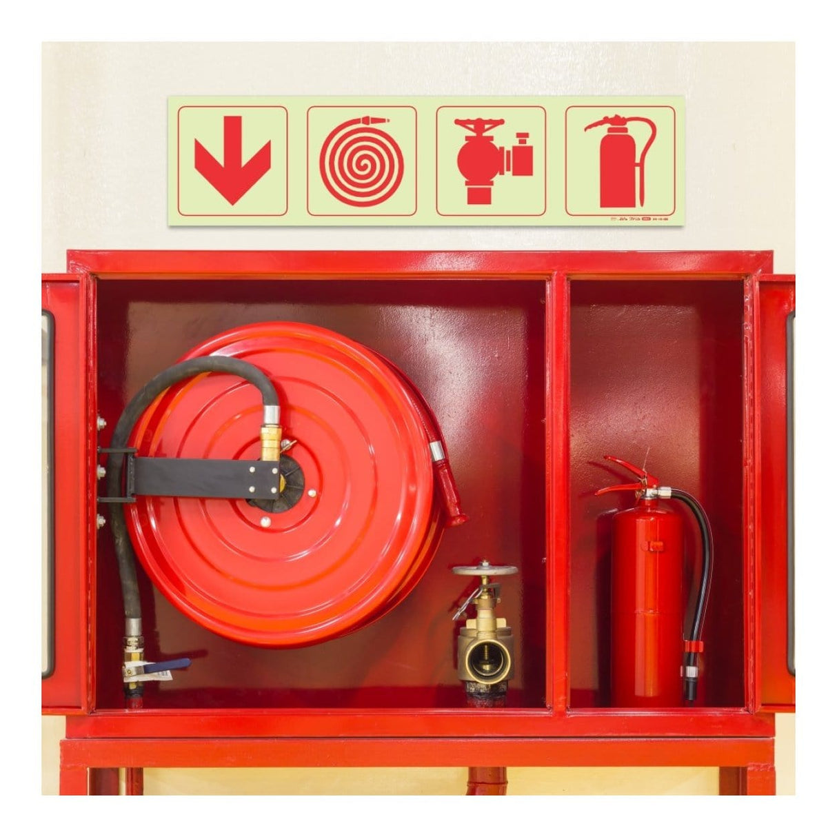 Parrot 190mm Photoluminescent Safety Sign SNP19F1