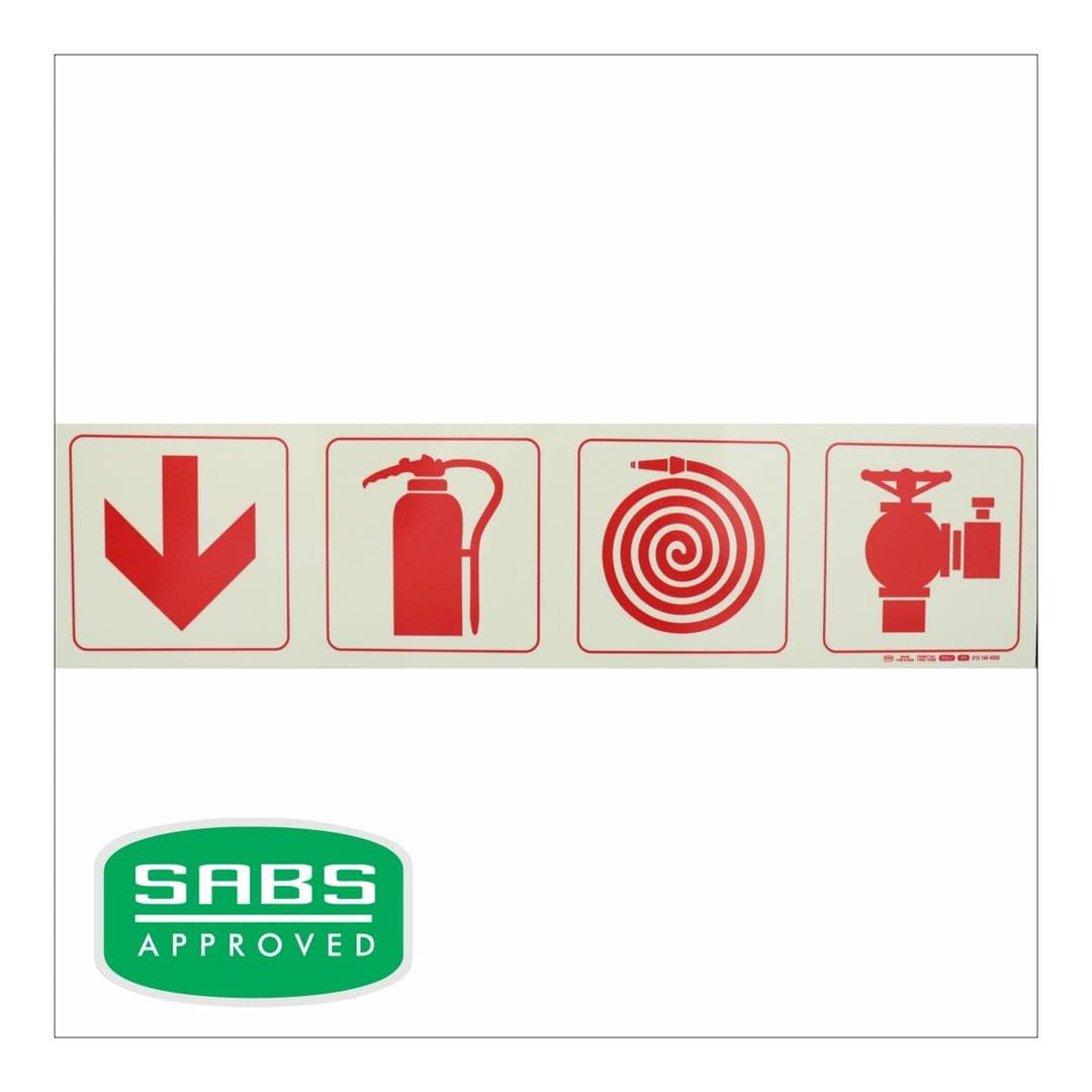 Parrot 190mm Photoluminescent Safety Sign SNP19F1