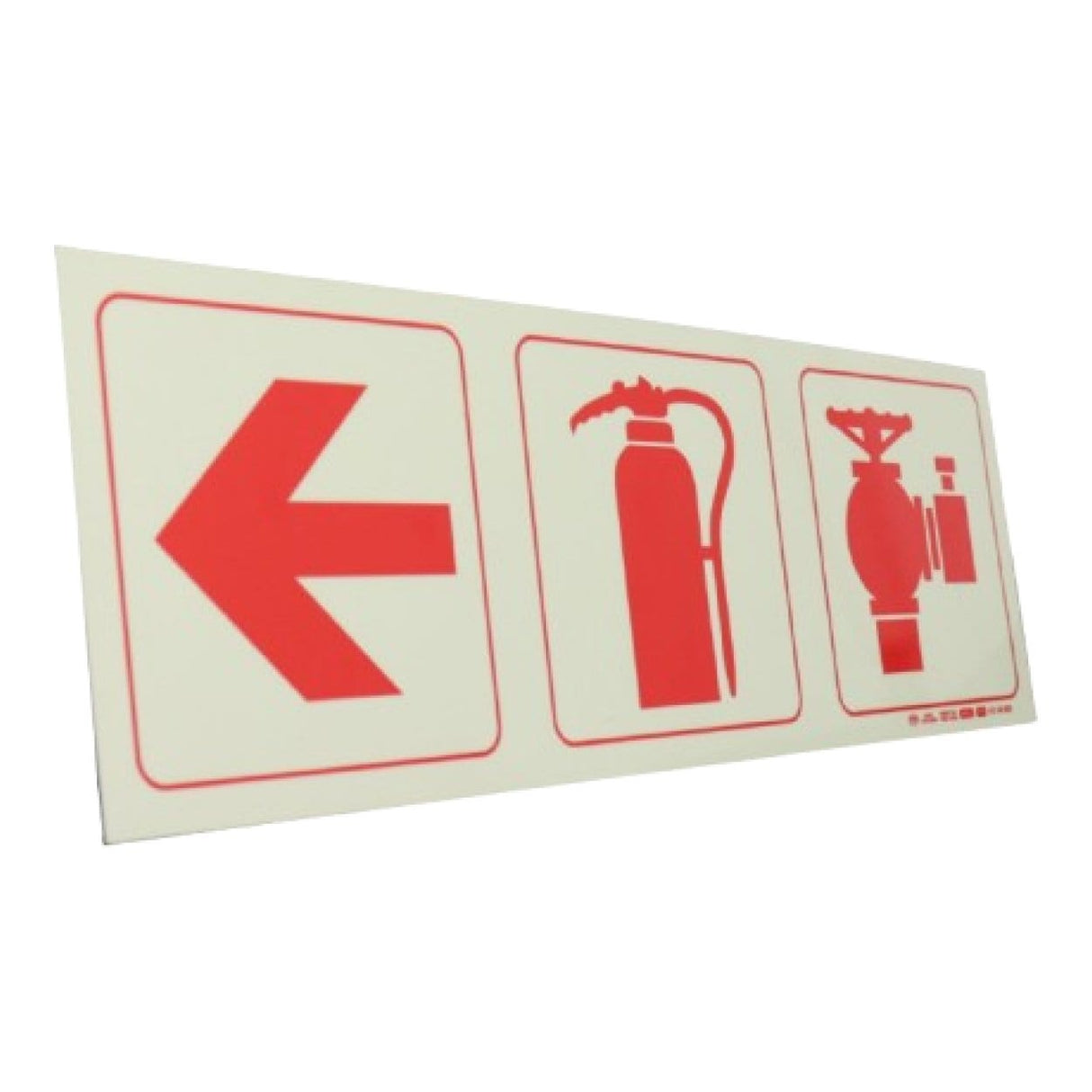 Parrot F11 Photoluminescent 190mm Safety Sign SNP19F11