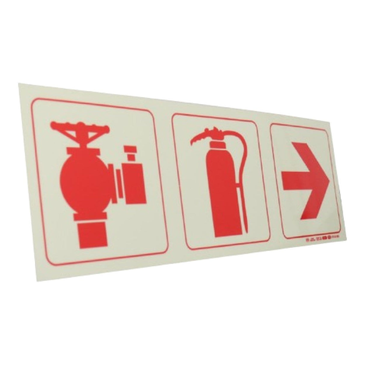 Parrot F12 Photoluminescent 190mm Safety Sign SNP19F12