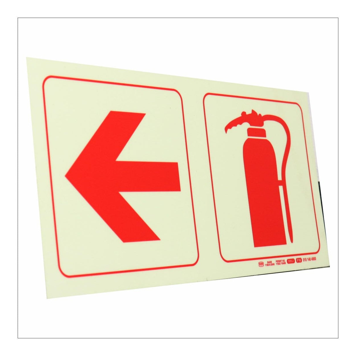 Parrot 190mm Photoluminescent Safety Sign SNP19F16