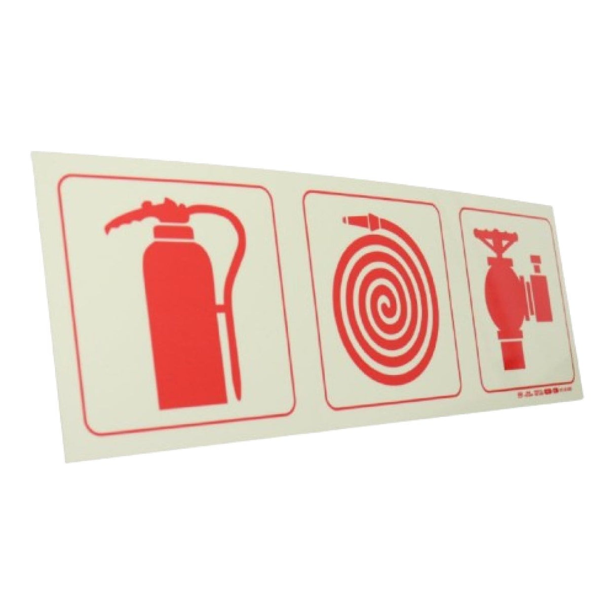 Parrot F23 Photoluminescent 190mm Safety Sign SNP19F23