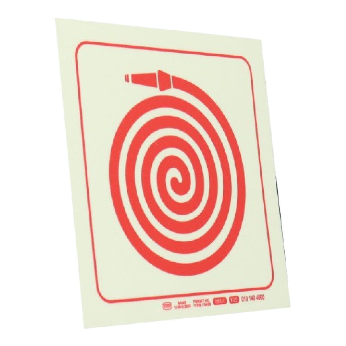 Parrot F29 Photoluminescent 190mm Safety Sign SNP19F29