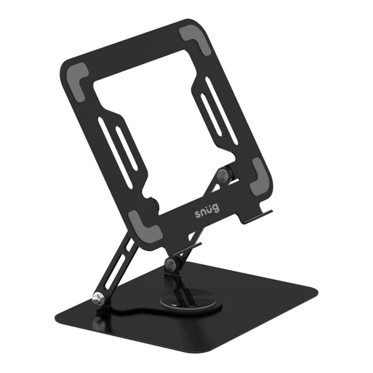 Snug Multi-angle Rotating Steel Notebook Stand Black SNSTD-LAPRO-BK