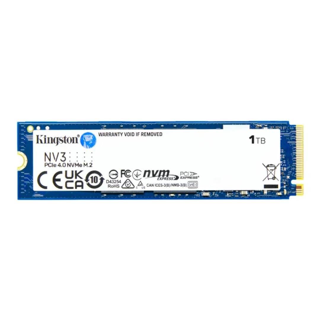 Kingston Technology 1TB NV3 M.2 2280 PCIe NVMe Internal SSD SNV3S1000G