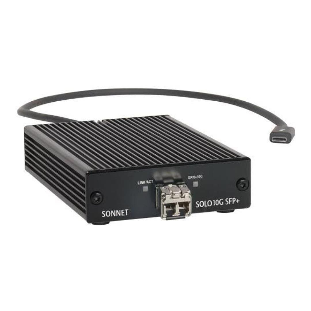 Sonnet Solo10G Thunderbolt 3 to SFP+ 10 Gigabit Ethernet Adapter SOLO10G-SFP-T3