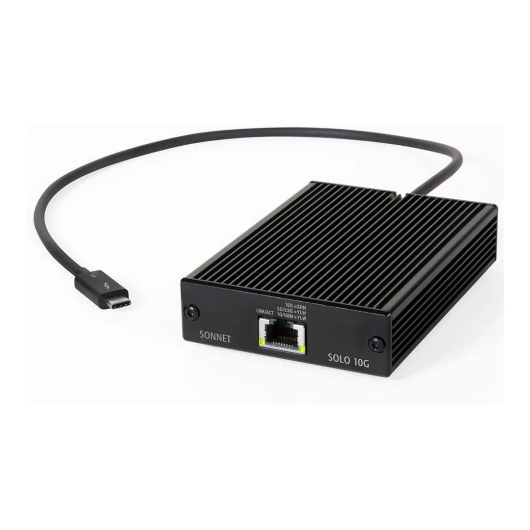 Sonnet Solo10G Thunderbolt 3 to RJ45 10GbE Ethernet Adapter SOLO10G-TB3