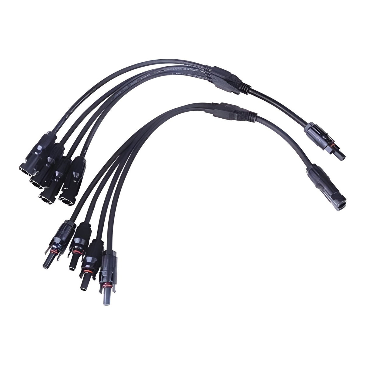 SOLARIX Solar Connector Y-connector 4-way to 1-way Panel Combiner Cable Set SOLPAMY041