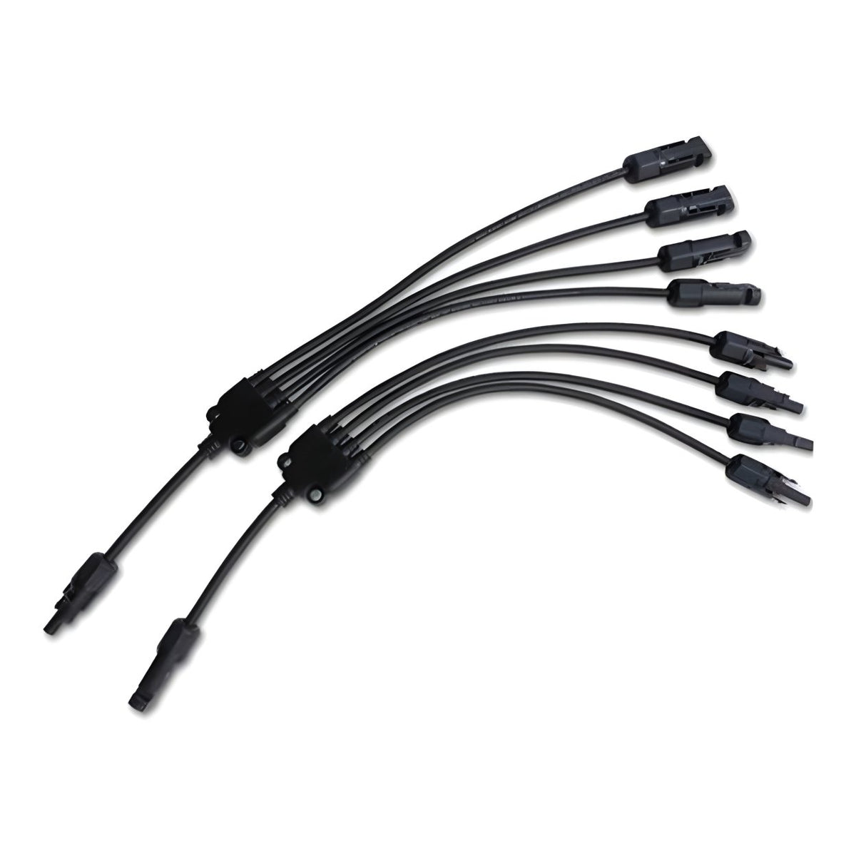 SOLARIX Solar Connector Y-connector 4-way to 1-way Panel Combiner Cable Set SOLPAMY041