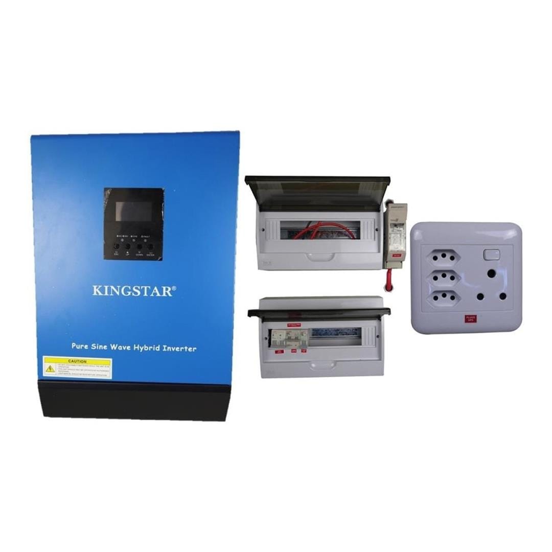 Solarix KingStar 3500VA 3000W 24VDC Hybrid Inverter SOLPBMKS3.5KVA