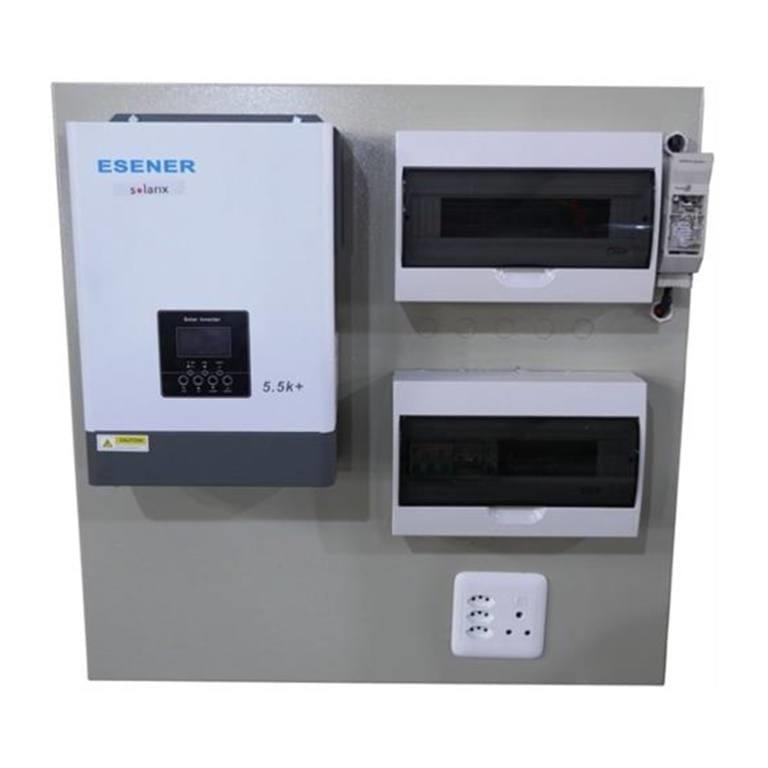 Solarix Esener 5.5KVA 48VDC 100A High Voltage Parallel Inverter and Semi Plug-and-Play Power Board Solution SOLPBPLUSES55KVA