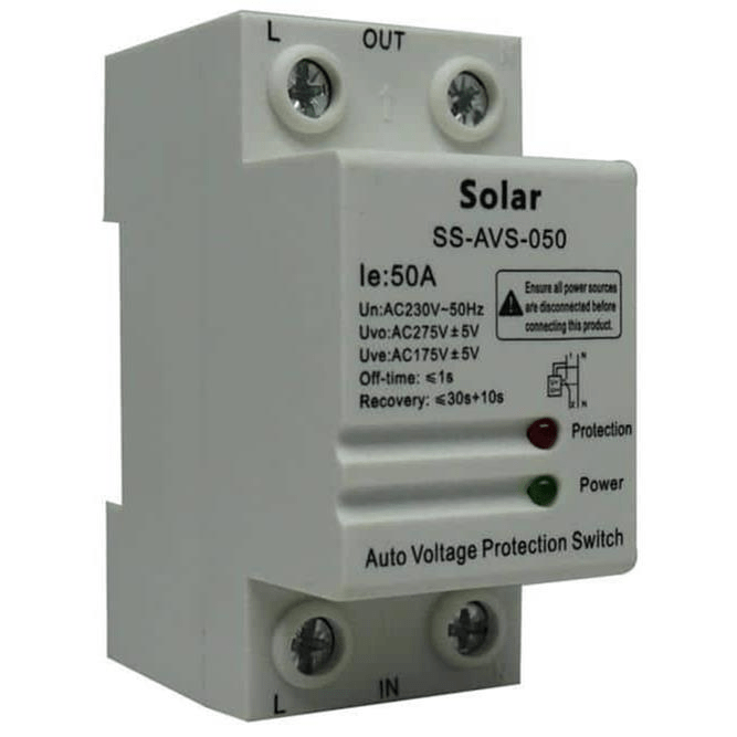 Solarix Auto Voltage Protection Switch SOLSSAVS050