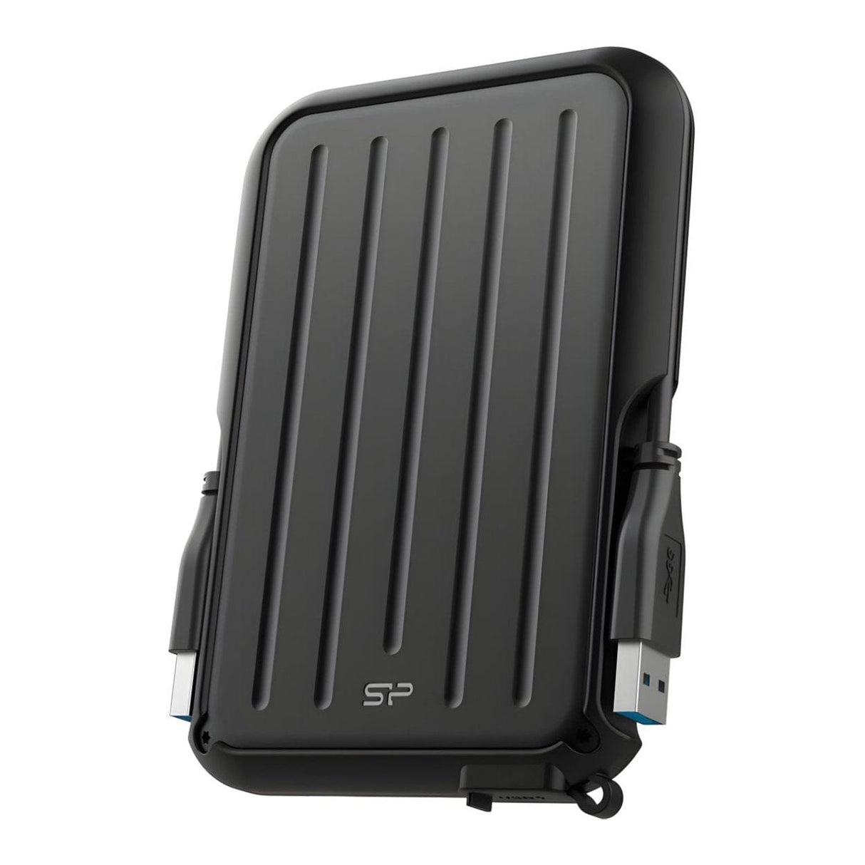 Silicon Power A66 1TB USB Black External Hard Drive SP010TBPHD66SS3K