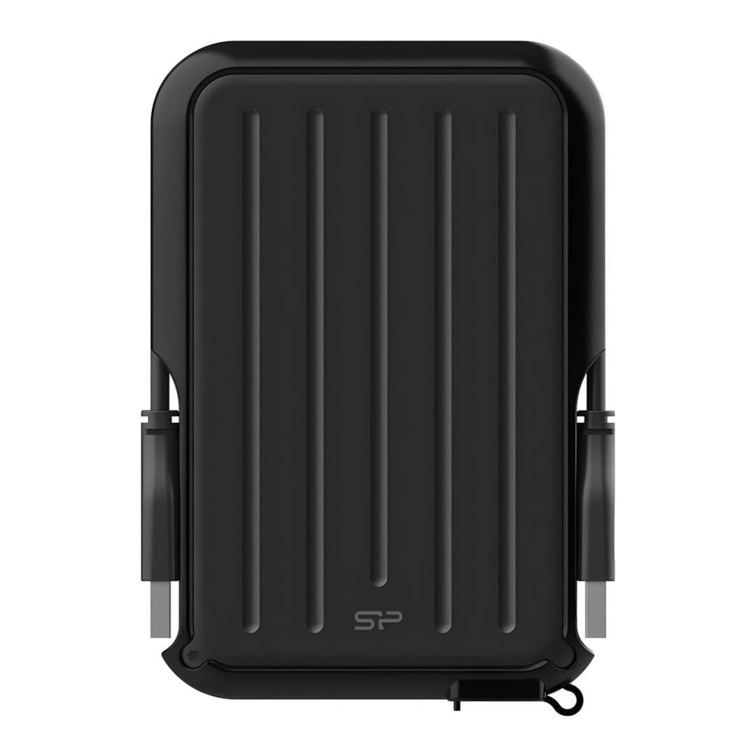 Silicon Power A66 1TB USB Black External Hard Drive SP010TBPHD66SS3K