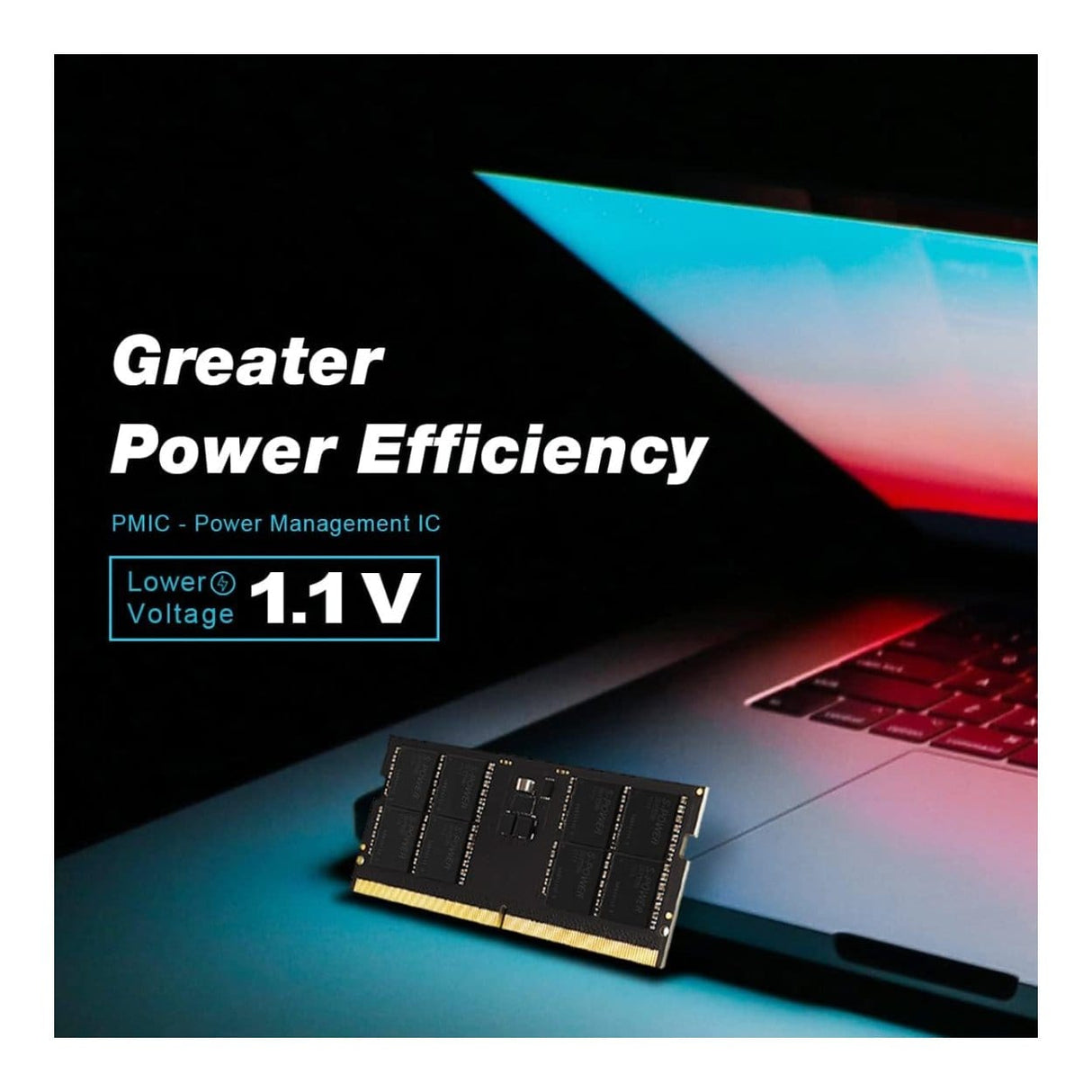 Silicon Power SP016GBSVU480F02 SO-DIMM ECC Memory Module 16GB 1 x 16GB DDR5 4800MHz
