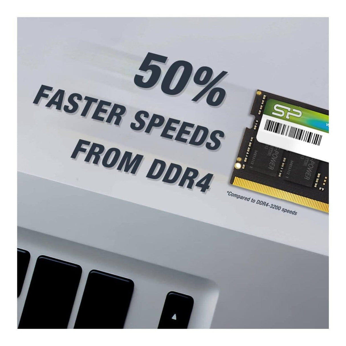 Silicon Power SP016GBSVU480F02 SO-DIMM ECC Memory Module 16GB 1 x 16GB DDR5 4800MHz