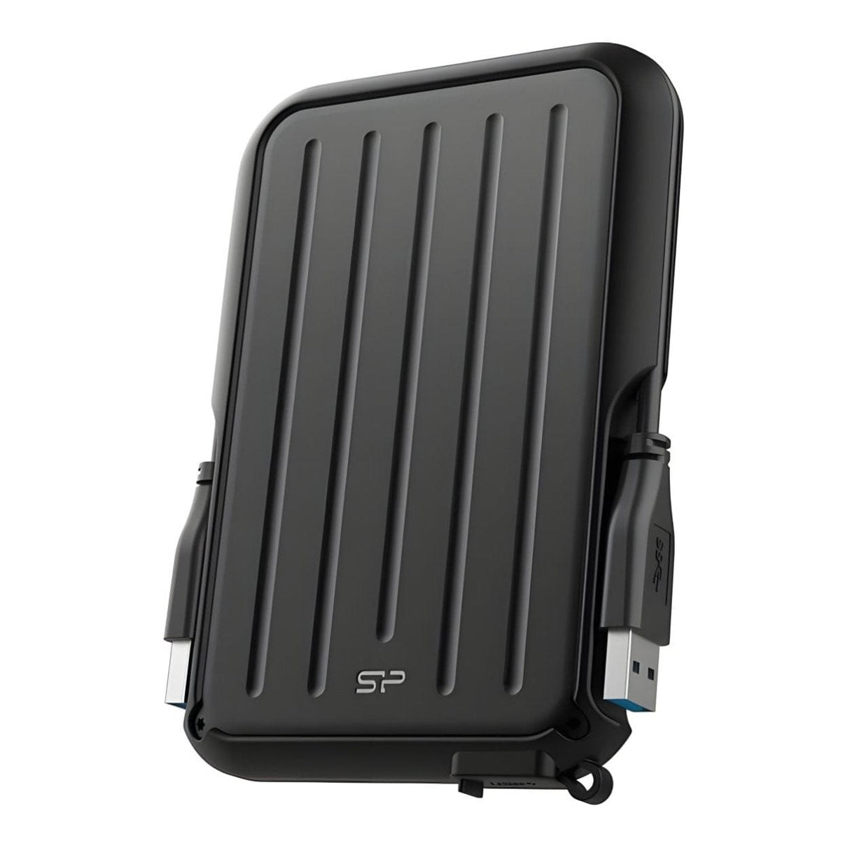 Silicon Power A66 2TB USB Black External Hard Drive SP020TBPHD66SS3K