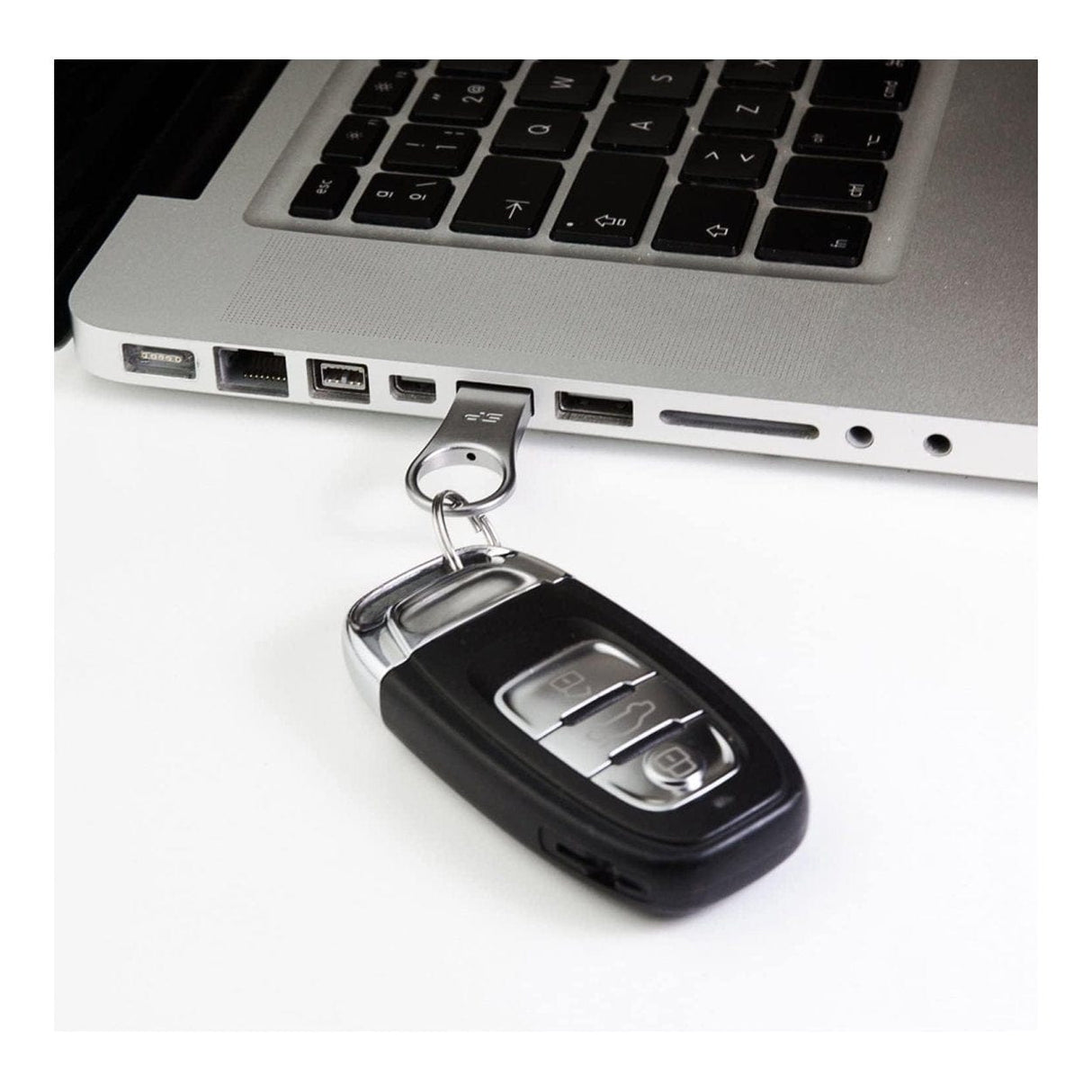 Silicon Power Jewel J80 32GB Titanium USB Flash Drive SP032GBUF3J80V1T