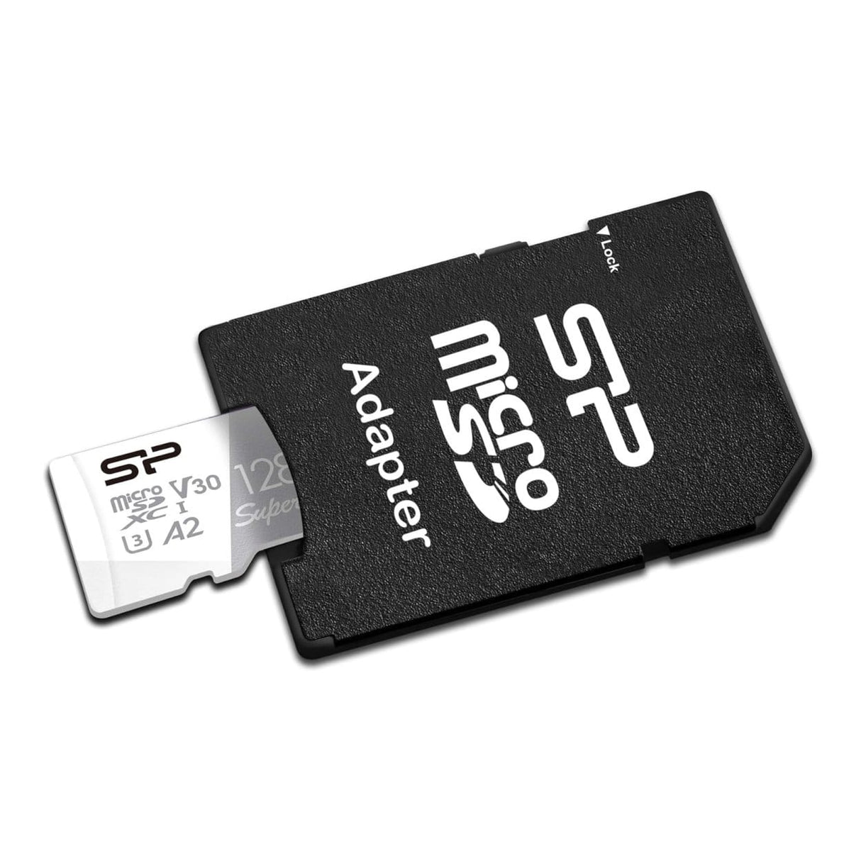 Silicon Power Superior A2 128GB MicroSDXC UHS-I Class 10 Memory Card SP128GBSTXDA2V20SP