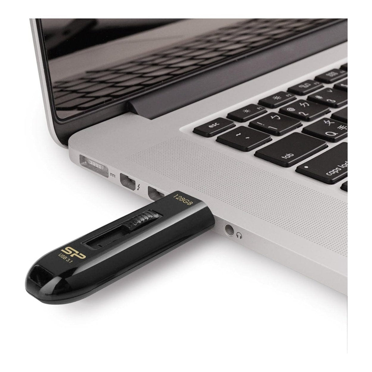 Silicon Power Blaze B21 128GB Black USB Flash Drive SP128GBUF3B21V1K