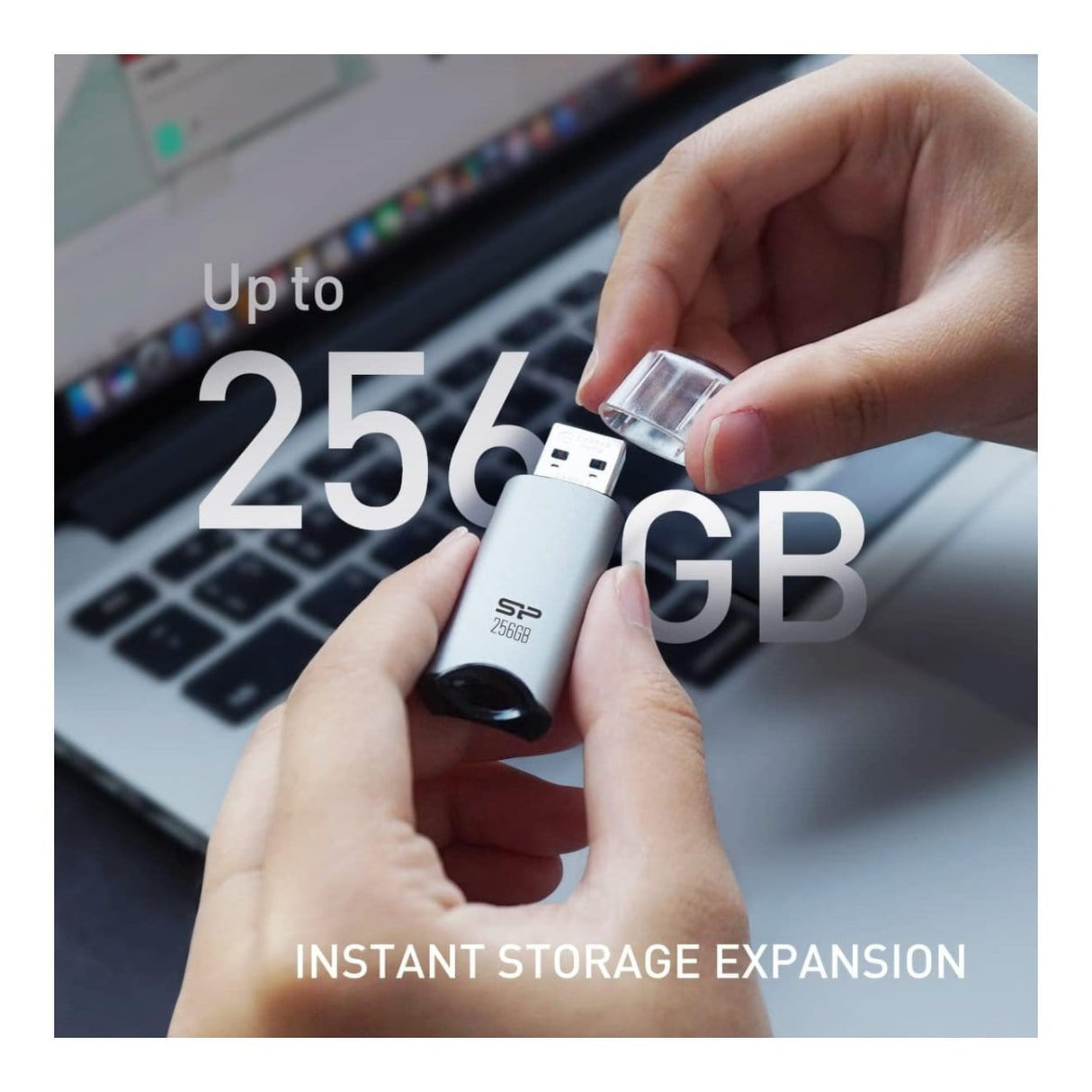 Silicon Power Marvel M02 256GB USB Type-A 3.2 Blue USB Flash Drive SP256GBUF3M02V1B