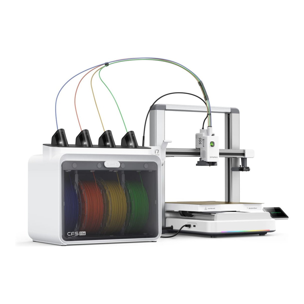 Creality 3D SparkX i7 3D Printer with CFS Lite 4 Filament Dispenser