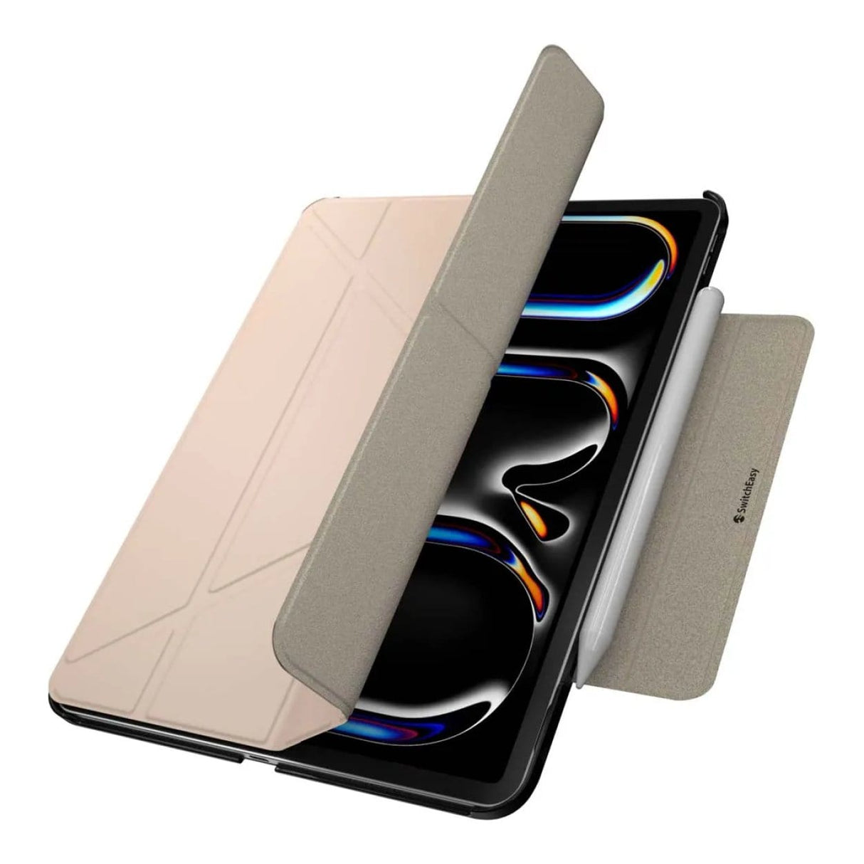 SwitchEasy Origami 13-inch Folio Tablet Case for iPad Pro - Pink Sand SPD249093PS24
