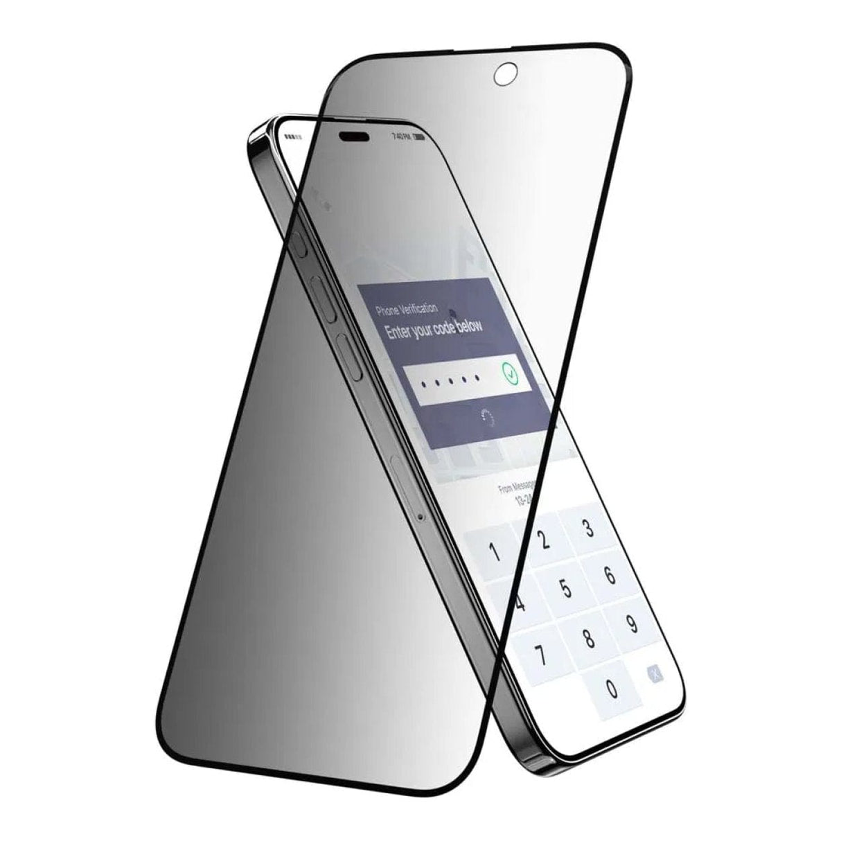 SwitchEasy Privacy Screen Protector for iPhone 16 Pro - Clear SPH66P053TR24