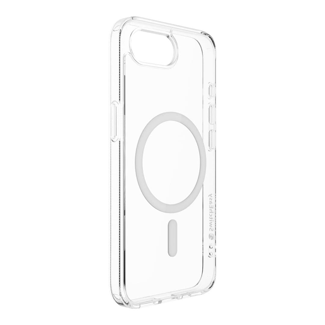 SwitchEasy CRUSH M Protective Phone Case for iPhone 16e - Transparent SPHIS4015TR24