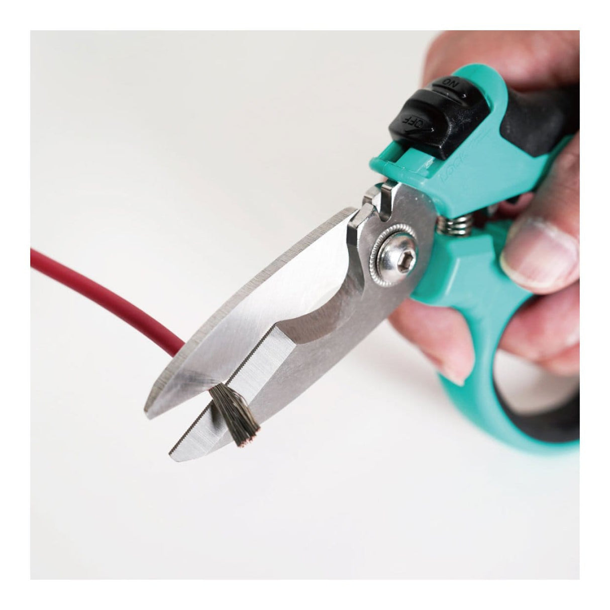 Pro'sKit 8-inch Industrial Angled Electricians Shears SR-335