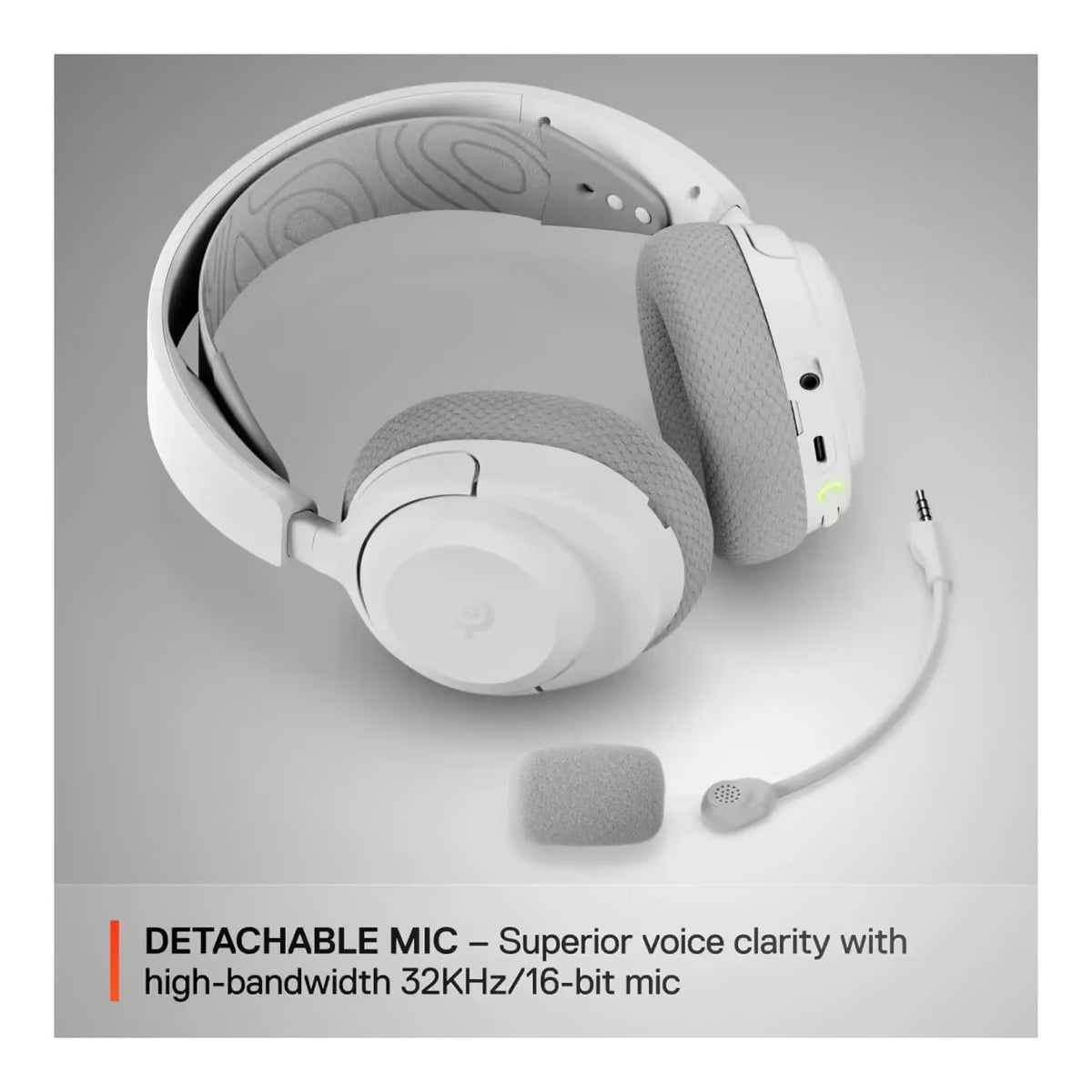 SteelSeries Arctis Nova 3P Wireless Gaming Headset for Playstation - White SS-61687