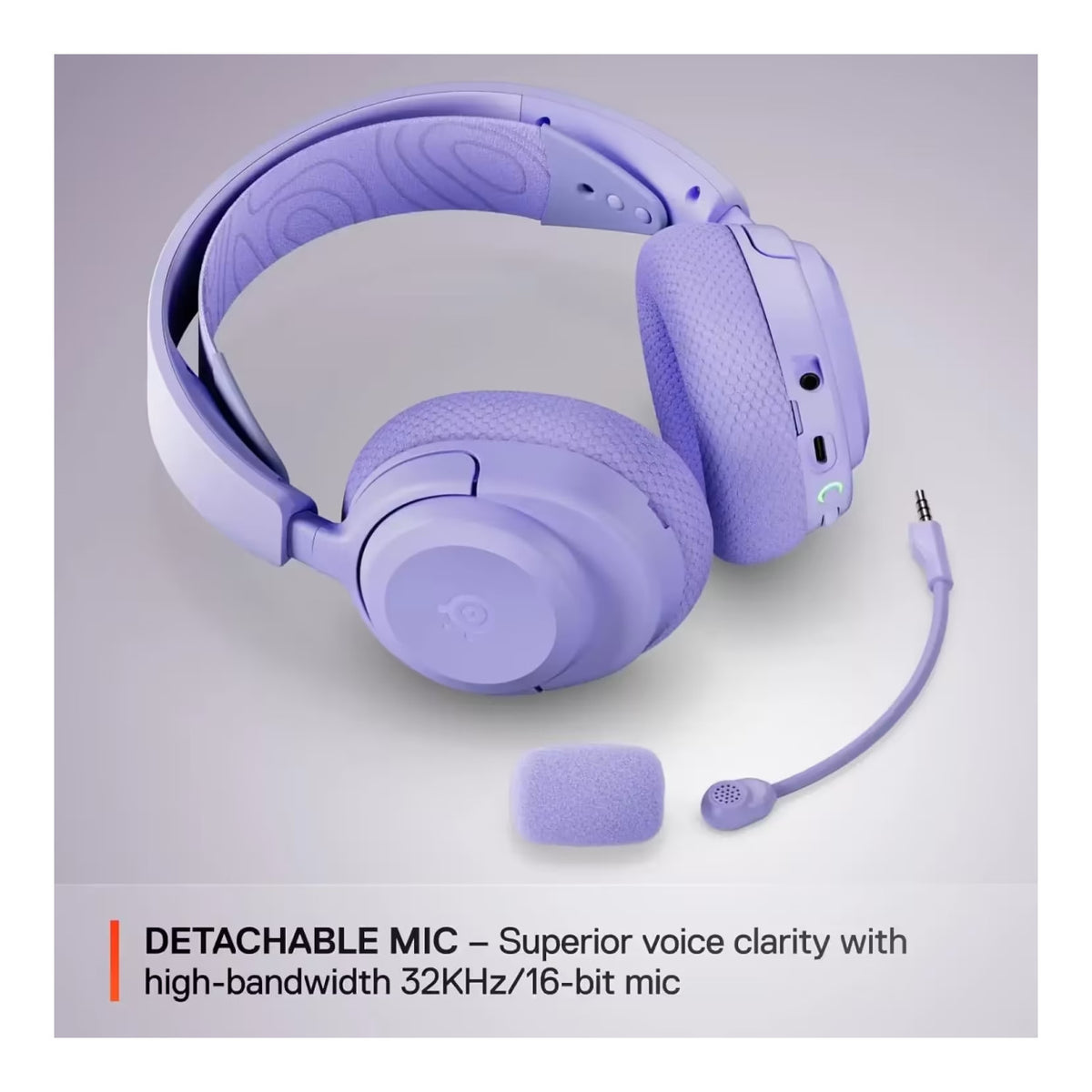 SteelSeries Arctis Nova 3P Wireless Gaming Headset for Playstation - Lavender SS-61692