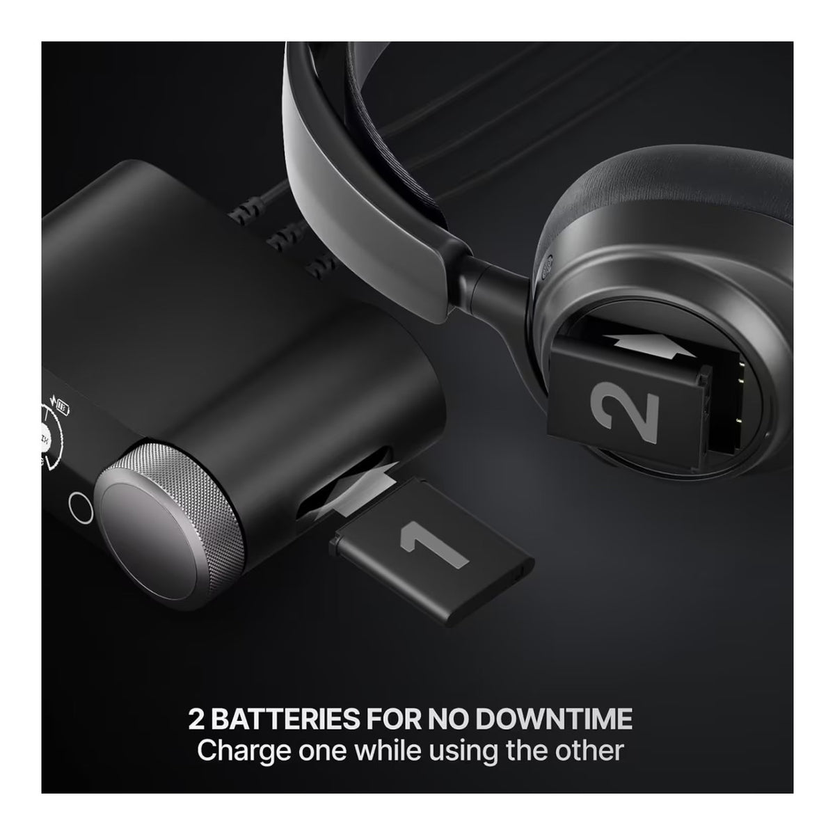 SteelSeries Arctis Nova Pro Omni Wireless Gaming Headset - Black SS-61721