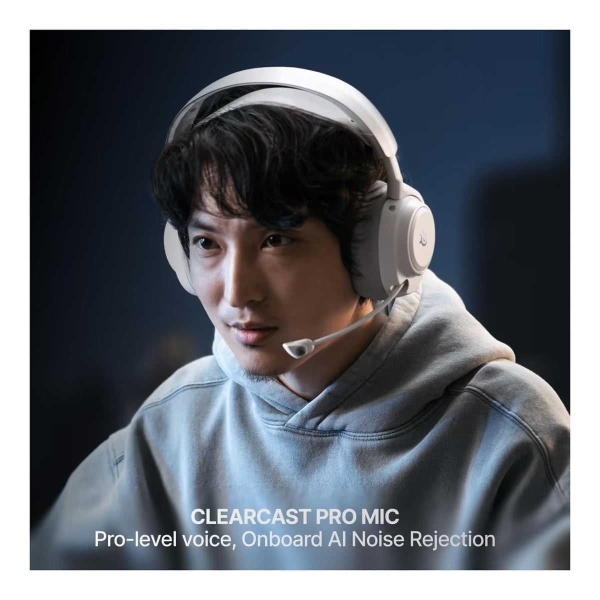 SteelSeries Arctis Nova Pro Omni Wireless Gaming Headset - White SS-61722