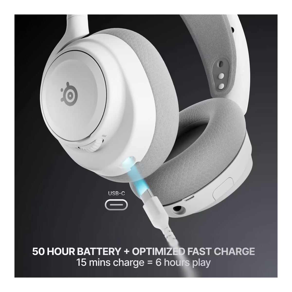 SteelSeries Arctis Nova 7X Gen 2 Wireless Gaming Headset - White SS-61759