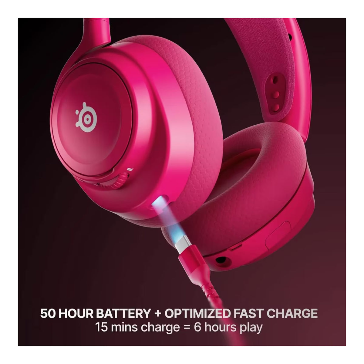 SteelSeries Arctis Nova 7X Gen 2 Wireless Gaming Headset - Magenta SS-61760