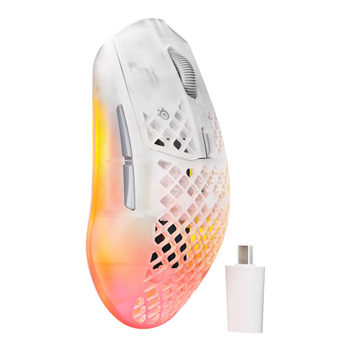 SteelSeries Aerox 3 Gen 2 Wireless Gaming Mouse - Ghost SS-62715