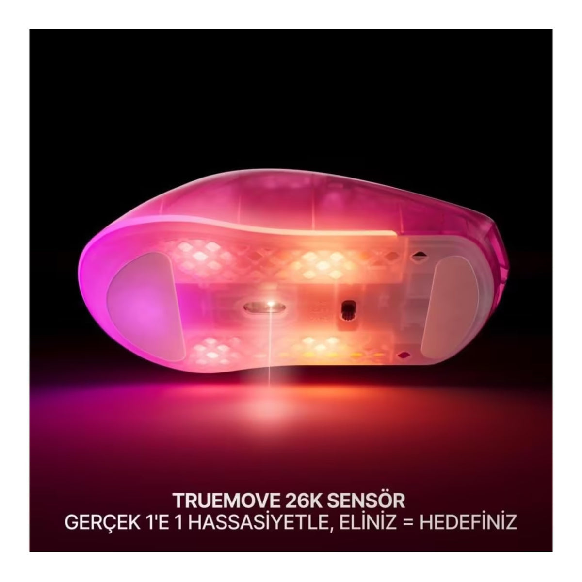SteelSeries Aerox 3 Gen 2 Wireless Gaming Mouse - Magenta Haze SS-62716
