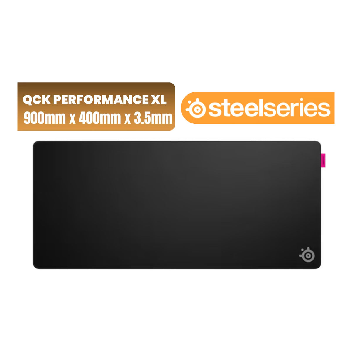SteelSeries QcK Performance Speed Mouse Pad - XL Black SS-63431