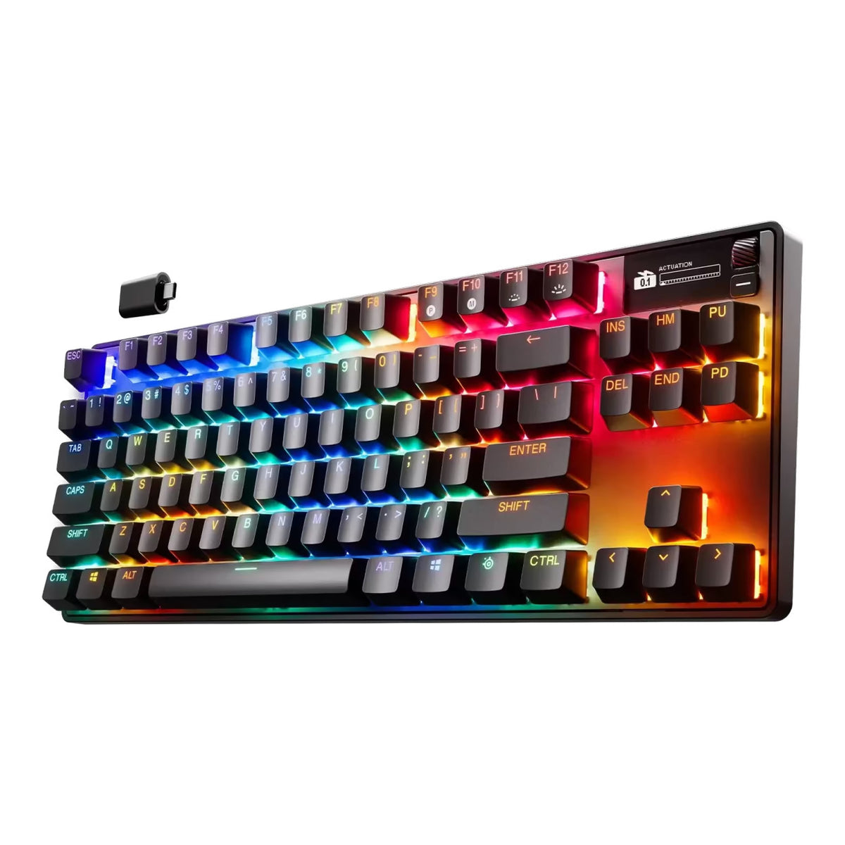 SteelSeries Apex Pro TKL Gen 3 RGB Wireless Gaming Keyboard - HyperMagnetic Switches SS-64871